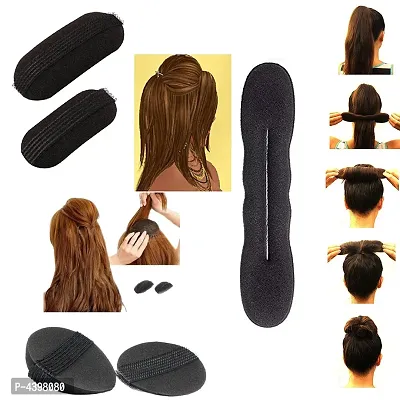 Pack Of 5, Hair Puff Maker And Juda Maker Hair Accessories Set-thumb0
