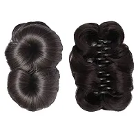 Hair Clutcher Instant Hair Styling/Curly Hair/Bun/Juda For Women And Girls, Dark , Pack Of 1-thumb2