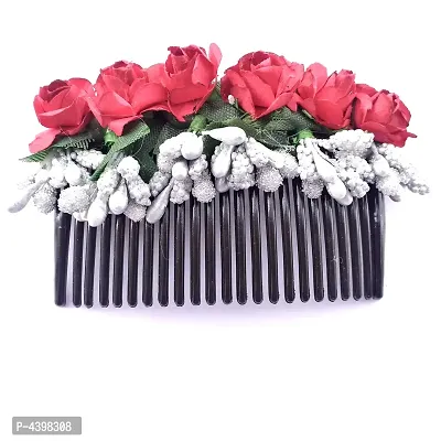 Flower Design Hair Comb Clip For Juda Hair Accessories Comb Clips For Women And Girls-thumb0