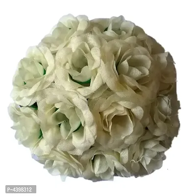 Maahal&#8482;White  Flower Gajra Bridal Juda Maker For Women For Festive & Wedding