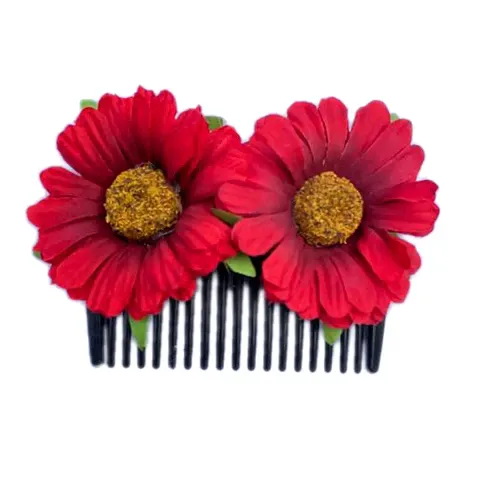 Elegant Fabric Embellished Comb Clip For Girl And Women