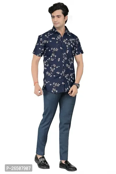 Fancy Polycotton Casual Shirts For Men-thumb0