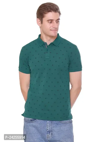 Raves Men's wear Stylish Polo Tshirts (XX-Large, Green)