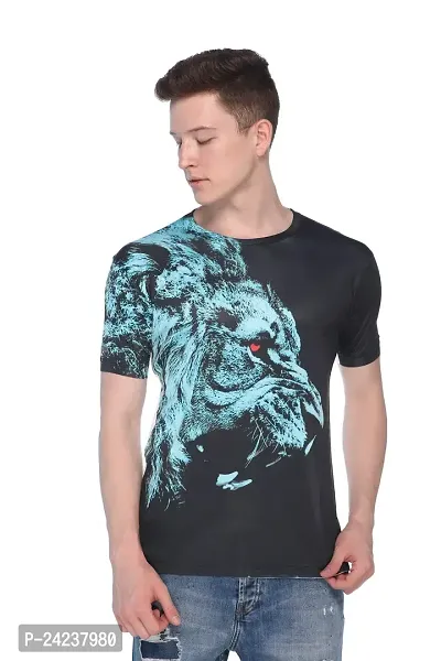 Raves Men's Printed Round Neck T-Shirts