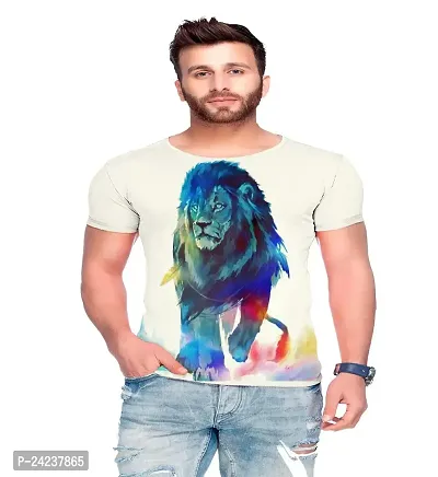 Raves Men's Printed Round Neck T-Shirts