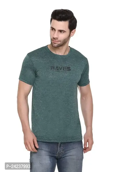 Men's Regular Fit Round Neck Half Sleeved T-Shirt (10857-$)-thumb0