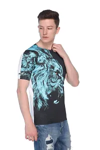 Raves Men's Printed Round Neck T-Shirts-thumb2