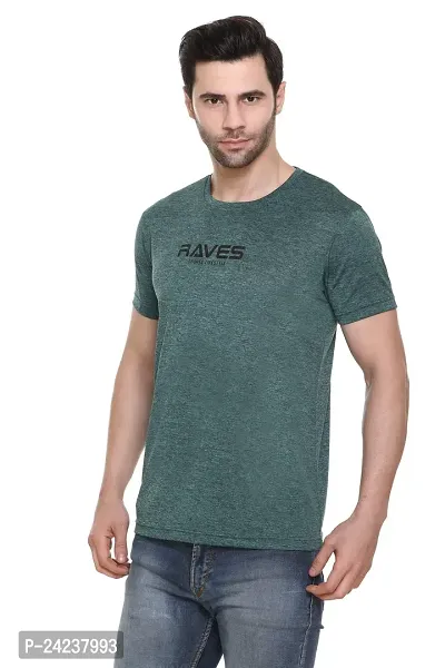 Men's Regular Fit Round Neck Half Sleeved T-Shirt (10857-$)-thumb5