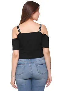 Women Trendy Designer Crop Top-thumb1