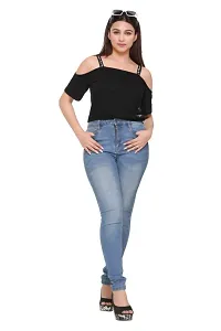 Women Trendy Designer Crop Top-thumb4