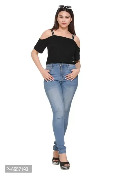 Women Trendy Designer Crop Top-thumb5