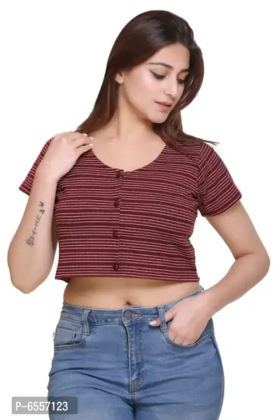 Women Trendy Designer Crop Top