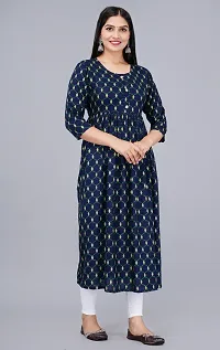 Fancy Rayon Printed Kurtis For Women-thumb3