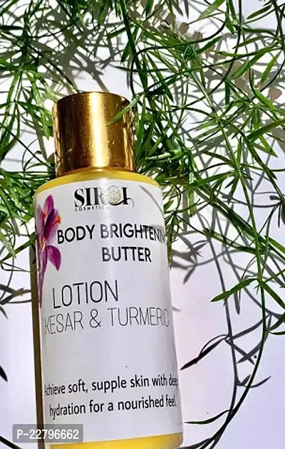 Body Luminizer Brightening Butter Lotion With Kesar And Turmeric Extract