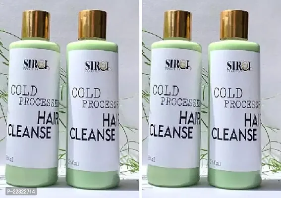 Siroi Hair Shampoo (Hair Cleanse) With Aloe Vera-Pack Of 4