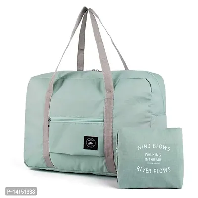 Be Sure Travel Foldable Nylon Duffle Tote Bag for Women Girl (Multicolor)-thumb0