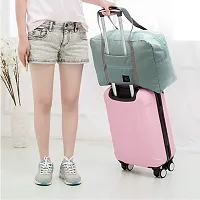 Be Sure Travel Foldable Nylon Duffle Tote Bag for Women Girl (Multicolor)-thumb3