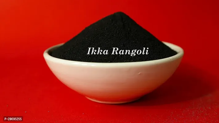 Ikka Rangoli Red Colour in The Pack- 1 of Rangoli Powder for Diwali, Navratri, Pongal Pooja Mandir Arts Ceramic for Creativity, Diwali Floor Decoration-thumb0