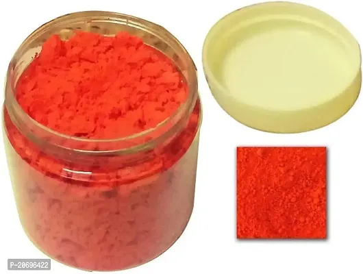 IKKA Hanuman Ji Sindoor orange Tilak sindoor Hanuman ji sindoor powder, Bajrangbali Sindoor Powder (Orange) Sindoor, KumKum 200 Gram Orange