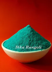 Ikka Rangoli Red Colour in The Pack- 1 of Rangoli Powder for Diwali, Navratri, Pongal Pooja Mandir Arts Ceramic for Creativity, Diwali Floor Decoration-thumb1