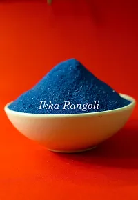 Ikka Rangoli Red Colour in The Pack- 1 of Rangoli Powder for Diwali, Navratri, Pongal Pooja Mandir Arts Ceramic for Creativity, Diwali Floor Decoration-thumb1