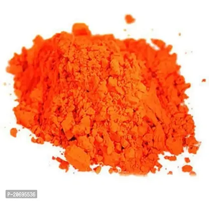 IKKA Hanuman Ji Sindoor orange sindoor Hanuman ji sindoor powder, Bajrangbali Sindoor Powder (Orange) Sindoor, KumKum 50 Gram Orange-thumb2