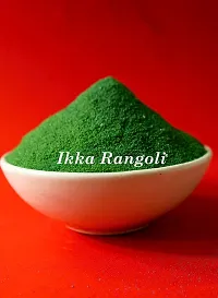 Ikka Rangoli Red Colour in The Pack- 1 of Rangoli Powder for Diwali, Navratri, Pongal Pooja Mandir Arts Ceramic for Creativity, Diwali Floor Decoration-thumb1