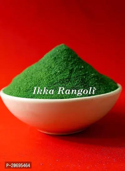 Ikka Rangoli Red Colour in The Pack- 1 of Rangoli Powder for Diwali, Navratri, Pongal Pooja Mandir Arts Ceramic for Creativity, Diwali Floor Decoration-thumb2