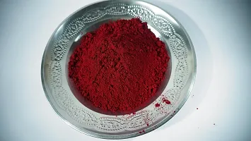 Ikka Pure Maroon Sindoor Powder for Puja and Religious Ceremonies Kumkum Sindoor Powder for Women Puja Tilak Suhaag Premium Sindoor Powder for Traditional Indian Sindoor 100gm-thumb2