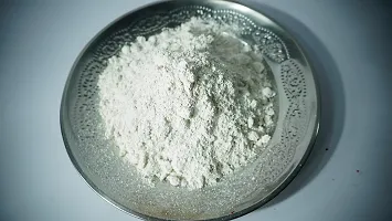 Ikka Natural White Sindoor Powder for Puja and Religious Ceremonies Sindoor 100% Herbal Sindoor for Tradition Powder Sindoor 100gm Specially South Indian-thumb2