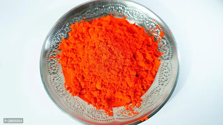 Ikka Natural Orange Sindoor,Bajrangbali Tilak Powder for Puja and Religious Ceremonies Sindoor for Tradition Powder Premium Sindoor Powder for Traditional Indian?100gm-thumb3