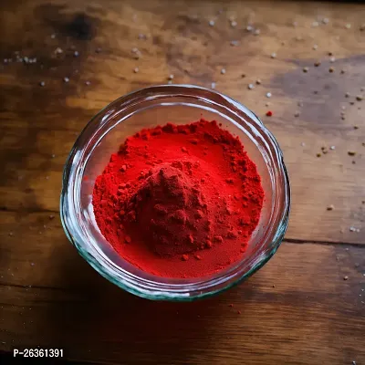 Ikka Natural and Herbal Gulal | Red Gulal 100gm | Organic Coloured Powder | Non-Toxic and Skin-Friendly Holi Gulal | Holi Celebration-thumb0
