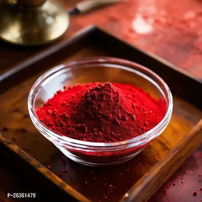 Ikka Natural and Herbal Gulal |Red Gulal 200gm | Organic Coloured Powder | Non-Toxic and Skin-Friendly Holi Gulal | Holi Celebration