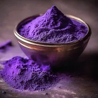 Herbal Holi Gulal Non-Toxic Perfumed Gulal, Skin Friendly, Natural Fragrance Handmade Holi Gulal Purple Colour 1 kg Holi Special Eco Friendly Colour-thumb1