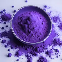 Herbal Holi Gulal Non-Toxic Perfumed Gulal, Skin Friendly, Natural Fragrance Handmade Holi Gulal Purple Colour 1 kg Holi Special Eco Friendly Colour-thumb4