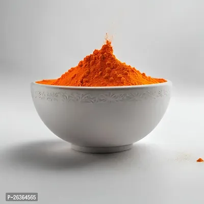 Ikka Natural and Herbal Gulal | Orange Gulal 1kg | Organic Coloured Powder | Non-Toxic and Skin-Friendly Holi Gulal | Holi Celebration-thumb0