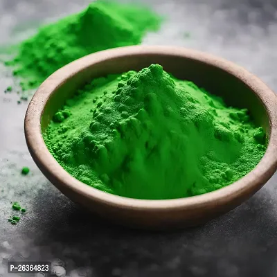 Holi Colour Herbal Gulal Green Color 100 gm Abir NonToxic Eco Friendly Safe Holi Color Powder Pure Natural and Herbal Gulal