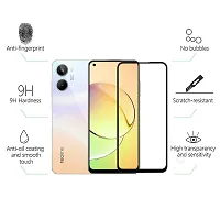 Aliean Tempered Glass for Realme 10 Screen Protector Edge to Edge Coverages with HD Clearance Premium Tempered Glass, Full Adhesives Glass REALME 10 (Pack of 1)-thumb1