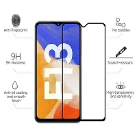 Aliean Tempered Glass for Samsung Galaxy F13 Screen Protector Edge to Edge Coverages with HD Clearance Premium Tempered Glass, Full Adhesives Glass Samsung Galaxy F13 (Pack of 2)-thumb3