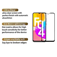 Aliean Tempered Glass for Samsung F04 Screen Protector Edge to Edge Coverages with HD Clearance Premium Tempered Glass, Full Adhesives Glass SAMSUNG F04 (Pack of 1)-thumb4