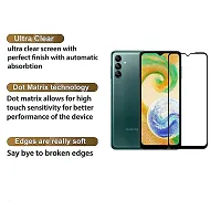 Aliean Tempered Glass for Sansung Galaxy A04S Screen Protector Edge to Edge Coverages with HD Clearance Premium Tempered Glass, Full Adhesives Glass SAMSUNG GALAXY A04S (Pack of 2)-thumb1