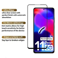 ALIEAN Tempered Glass for Redmi Note 11 Pro Plus 5G Screen Protector Edge to Edge Coverage with HD Clearance Premium Tempered Glass, Full Adhesive Glass Redmi Note 11 Pro Plus 5G (Pack of 2)-thumb3