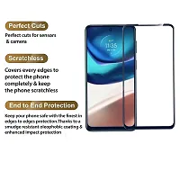 Aliean Tempered Glass for Motorola Moto G42 Screen Protector Edge to Edge Coverages with HD Clearance Premium Tempered Glass, Full Adhesives Glass MOTOROLA MOTO G42 (Pack of 2)-thumb4