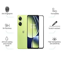 Aliean Tempered Glass For OnePlus Nord CE 3 Lite 5G Screen Protector Edge to Edges with HD Clearance Premium Tempered Glass, Full Adhesives Glass ONEPLUS NORD CE 3 LITE 5G (Pack of 2)-thumb3