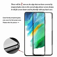 ALIEAN Tempered Glass for TECNO POVA 5G Screen Protector Edge to Edge Coverage with HD Clearance Premium Tempered Glass, Full Adhesive Glass TECNO POVA 5G (Pack of 1)-thumb1