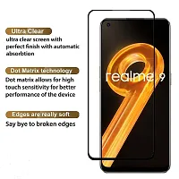 ALIEAN Tempered Glass for Realme 9 4G Screen Protector Edge to Edge Coverage with HD Clearance Premium Tempered Glass, Full Adhesive Glass Realme 9 4G (Pack of 1)-thumb4