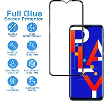 ALIEAN Tempered Glass for Infinix Hot 10 Play Screen Protectors Edge to Edge Coverage with HD Clearance Premium Tempered Glass, Full Adhesives Glass Infinix Hot 10 Play (Pack of 1)-thumb3