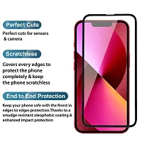 Aliean Tempered Glass for IPHONE 13 PRO MAX Screen Protector Edge to Edge Coverage with HD Clearance Premium Tempered Glass Impact Absorb, Full Adhesive Glass (Pack of 1)-thumb4
