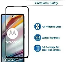 ALIEAN Tempered Glass for MOTOROLA MOTO G60 Screen Protector Edge to Edge Coverage with HD Clearance Premium Tempered Glass, Full Adhesive Glas (Pack of 1)-thumb3