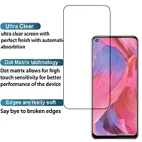 Aliean Tempered Glass For Oppo A74 5g Screen Protector Edge to Edge Coverage with HD Clearance Premium Tempered Glass Impact Absorb, Full Adhesive Glass OPPO A74 5G (Pack 1)-thumb2